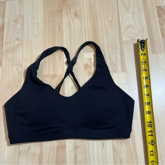 Lululemon Black Light weight padded racer back bra size 34C - Picture 3 of 5